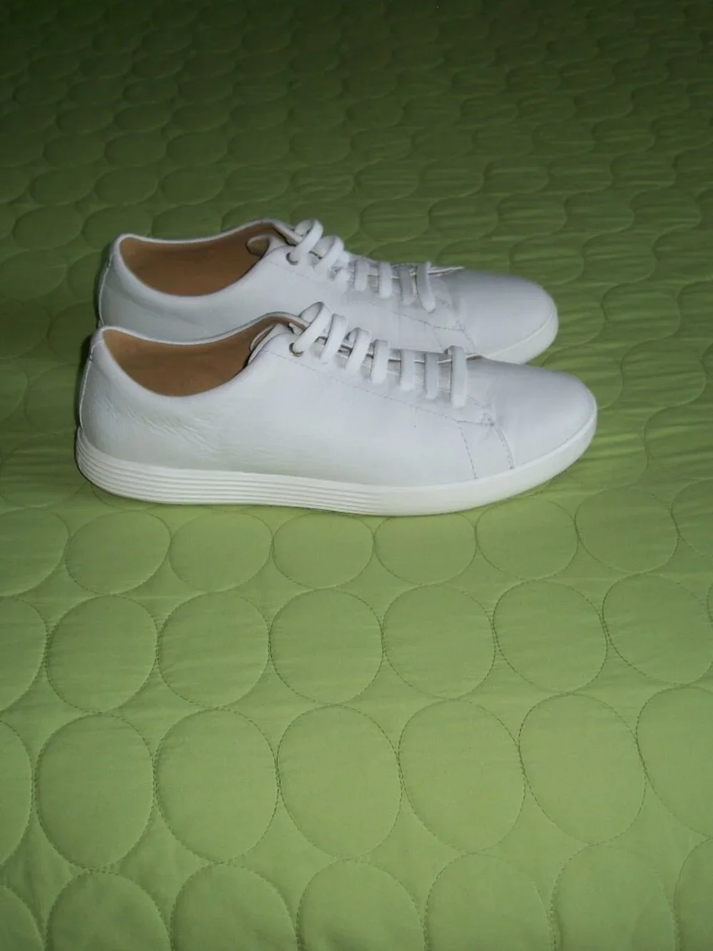 Cole Haan Women's White Leather Shoes